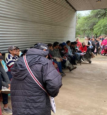 Equipo de AMTENA trabajando en el Chaco Salteño